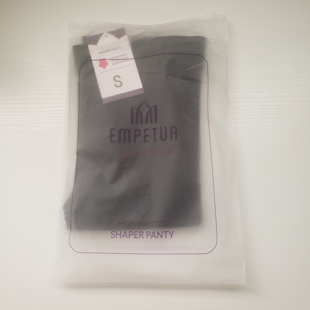 NWT Shapermint Womens High Waisted Black Shaper Panty